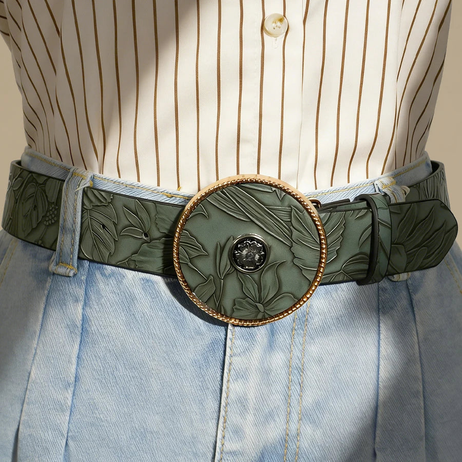 Toxicpop leaf circle belt