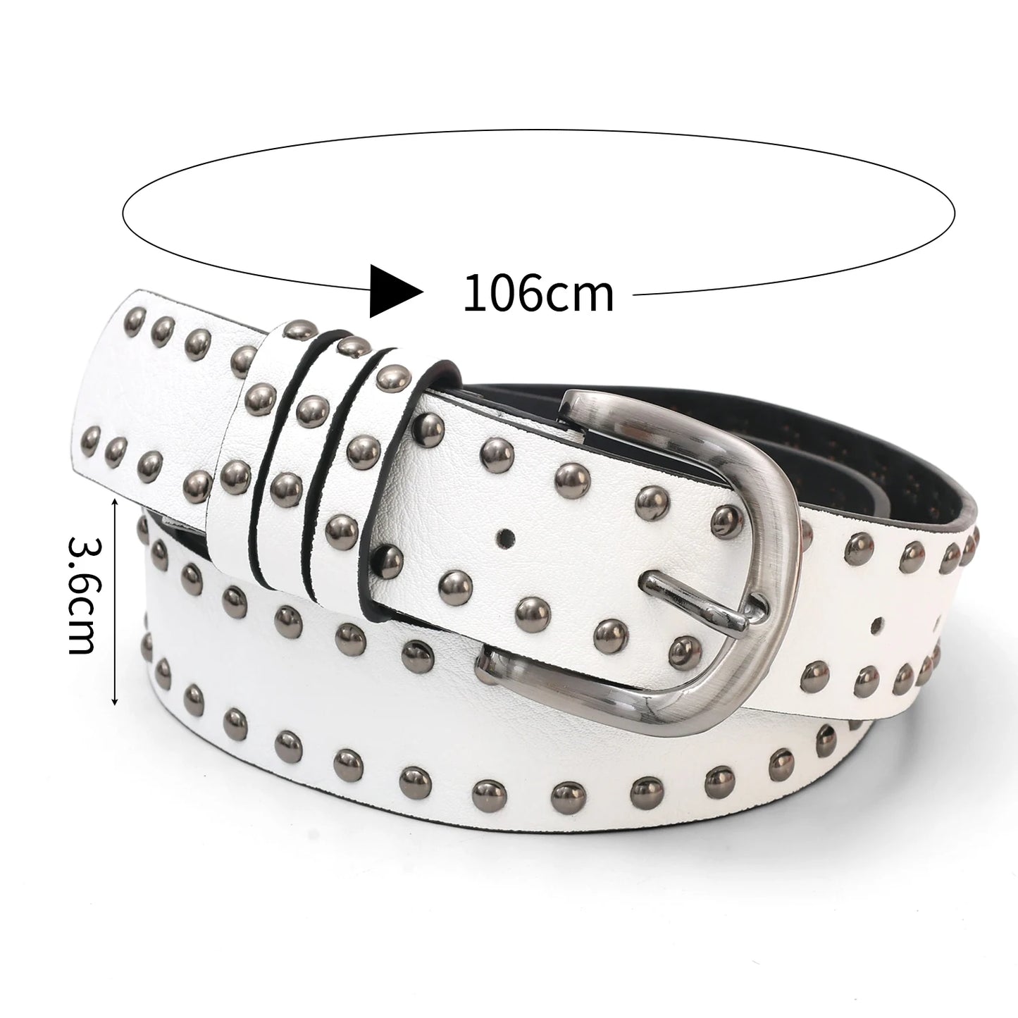 ToxicPop studded Unisex Belt