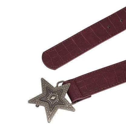 Toxicpop Sheriff Star Belt