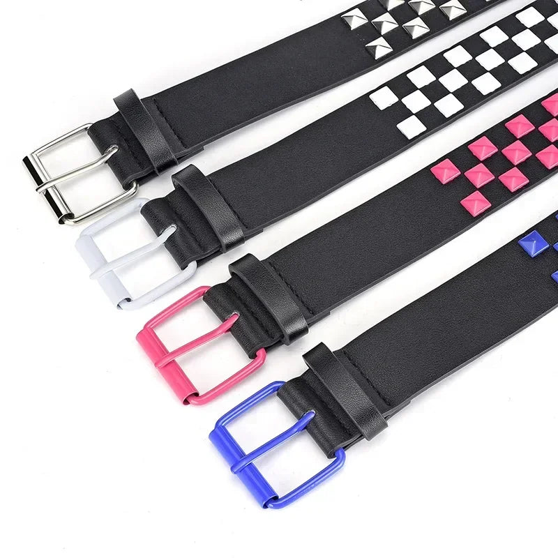 Official Toxicpop pink studded belt