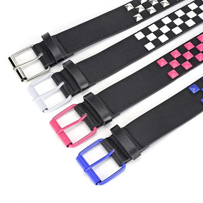 Official Toxicpop pink studded belt