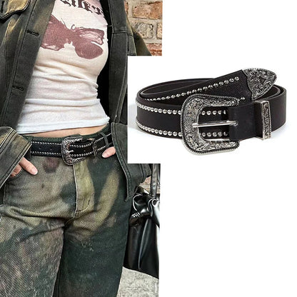 Toxicpop western studded belt