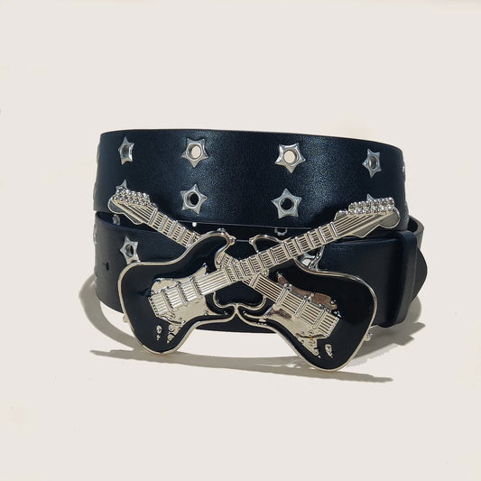 Toxicpop double guitar belt