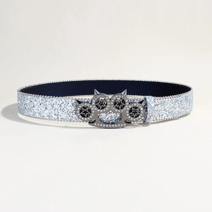 Toxicpop Knuckleduster glitter belt