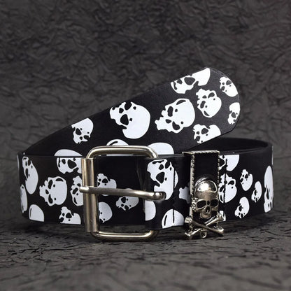 Toxicpop Pop skull belt