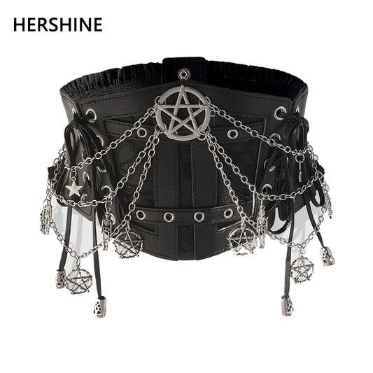 Toxicpop pentagram corset