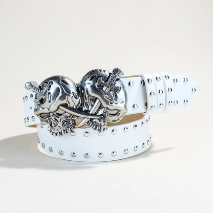 Toxicpop Double Silver skill belt