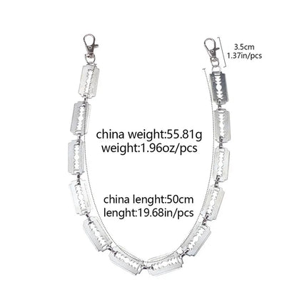Toxicpop Blade Jean chain