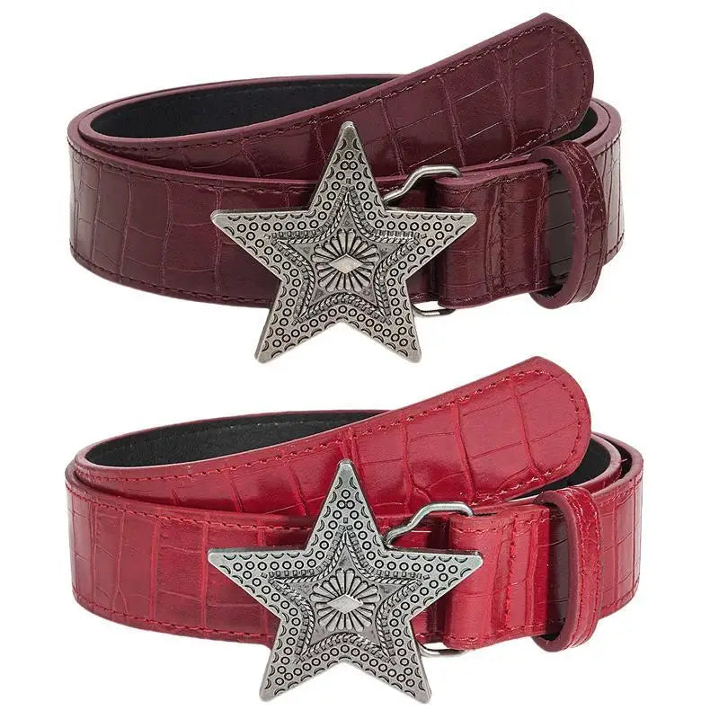 Toxicpop Sheriff Star Belt