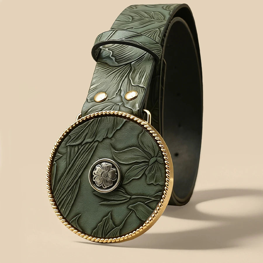 Toxicpop leaf circle belt