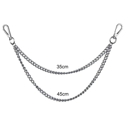 Toxicpop Double row jeans chain