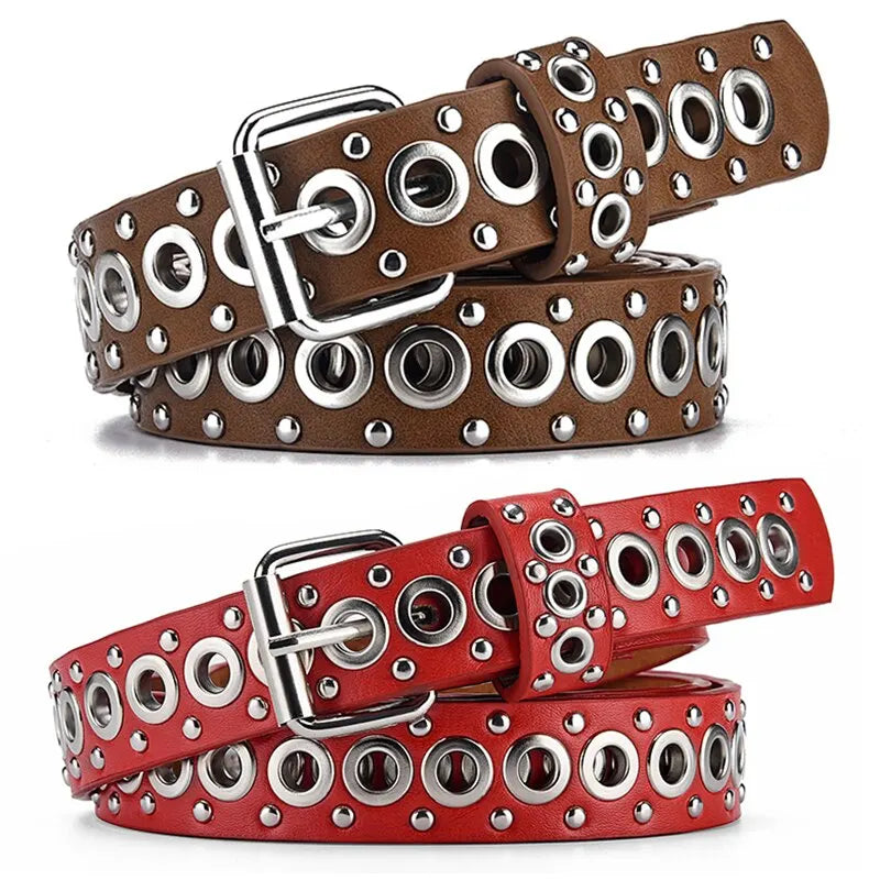 Toxicpop thin circle style belt