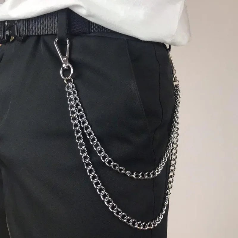 Toxicpop Double row jeans chain