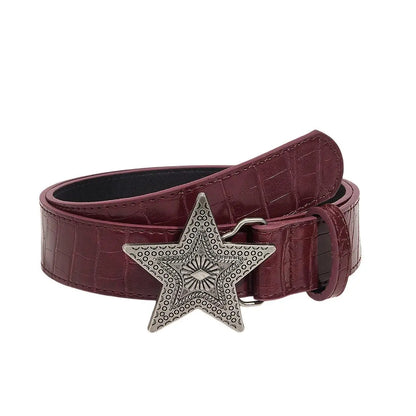 Toxicpop Sheriff Star Belt