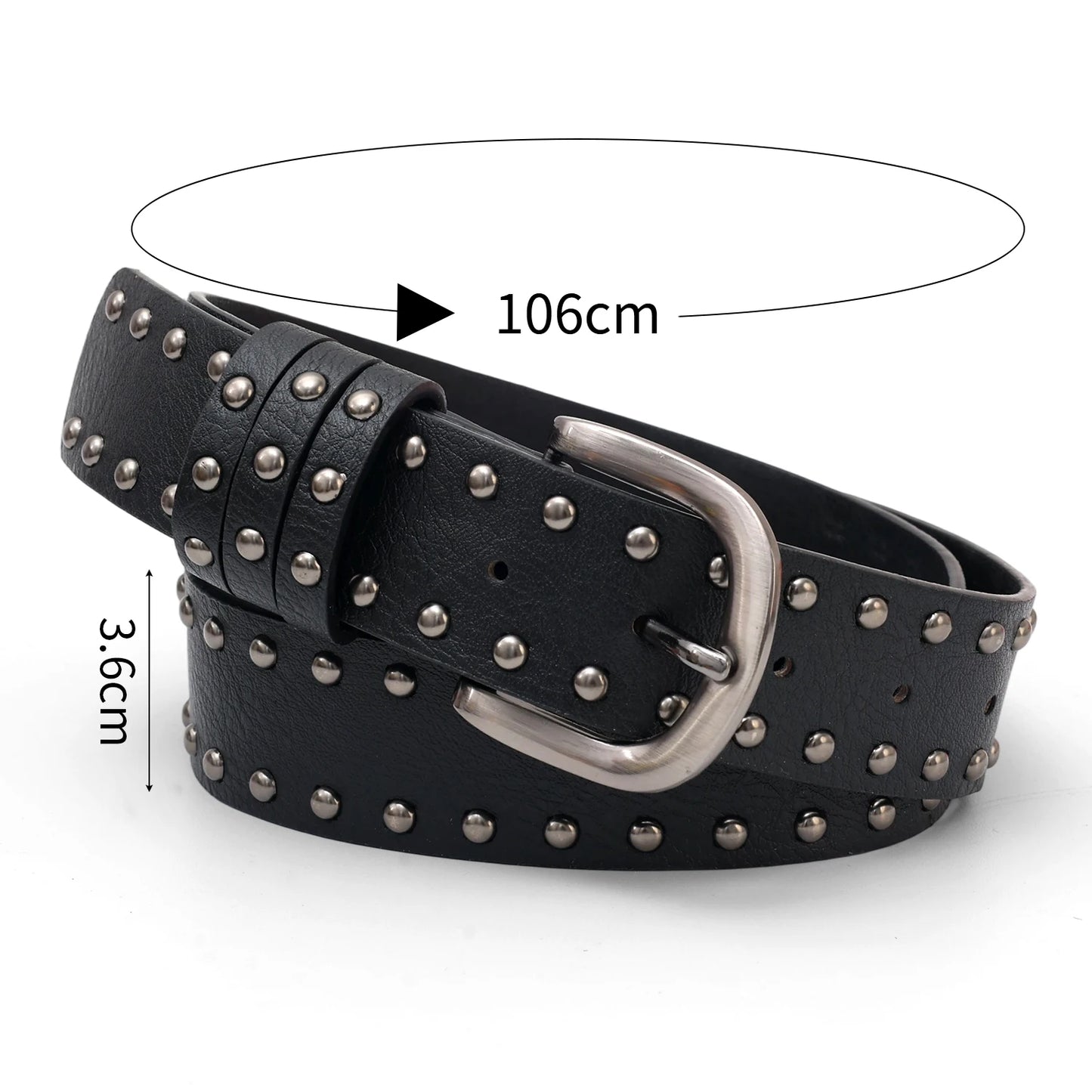 ToxicPop studded Unisex Belt