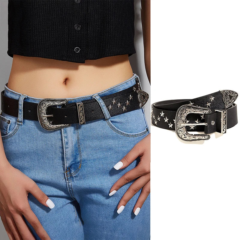 Toxicpop western studded belt