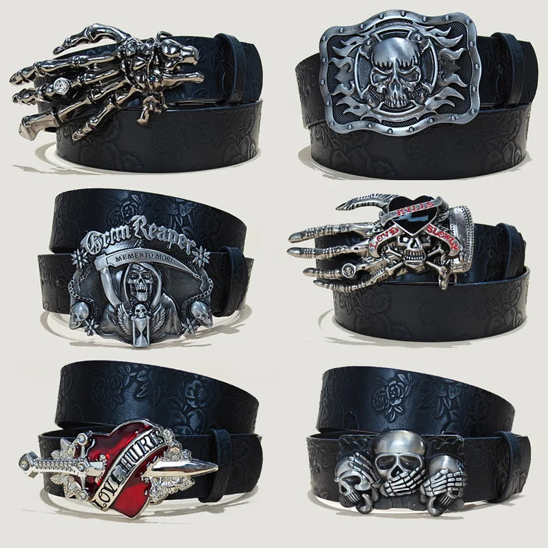 Toxicpop skeleton hand belt